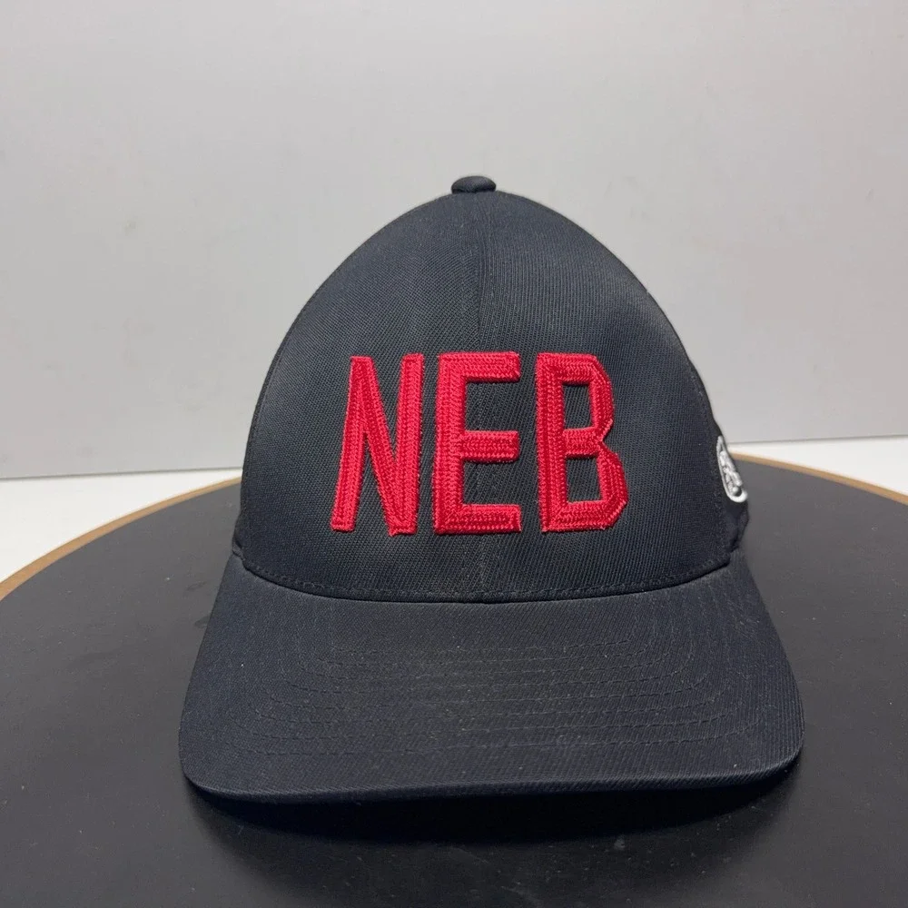 G/FORE University of Nebraska Hat Snapback Black Golf Performance Cap Golfcore